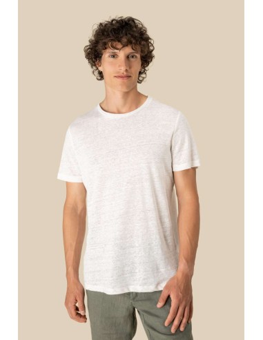 SPA-SP320-MEN'S LINEN T-SHIRT
